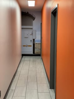 Finished vinyl installation