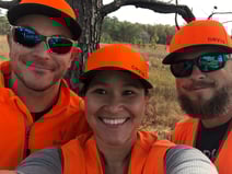 Group in hunting gear