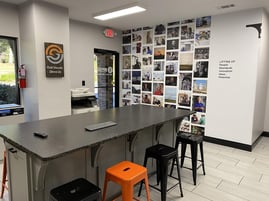 Finished wall installation